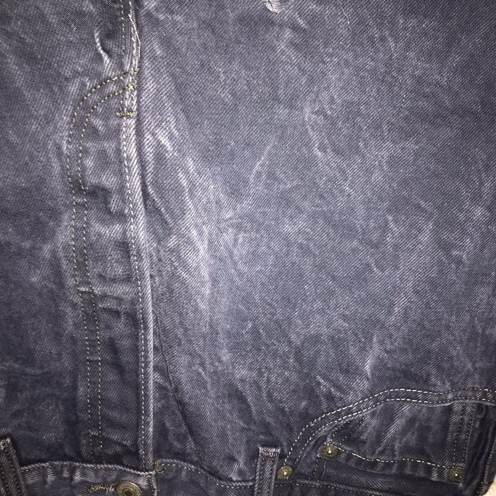 Levi’s 501 Charcoal Gray Button Fly Jeans 36x34 - Picture 2 of 7